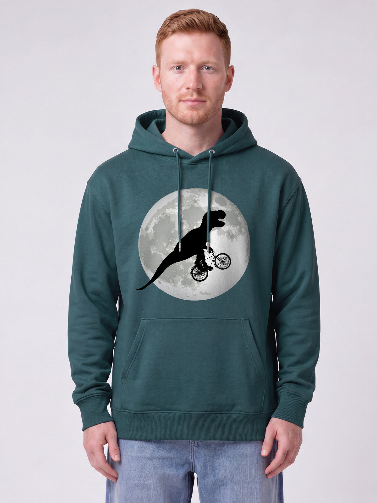 Flying TRex | Hoodie Unisex-model_01;C702