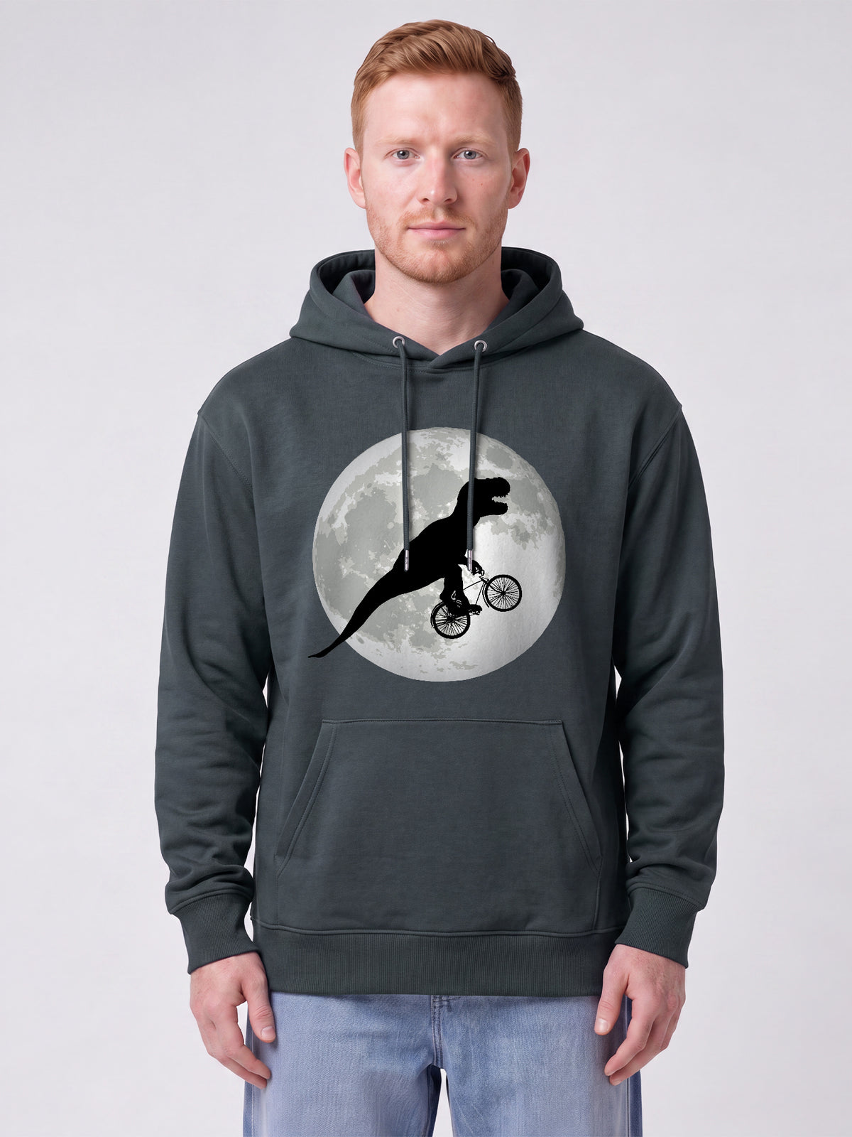 Flying TRex | Hoodie Unisex-model_01;C715