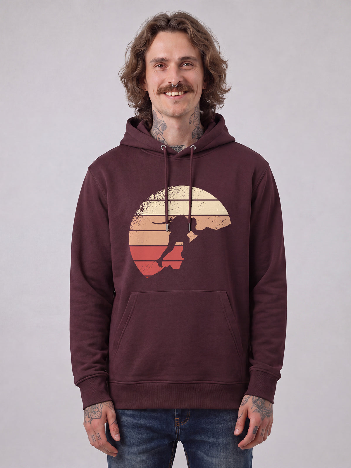 Mountain Climbing | Hoodie Unisex-model_01;C116