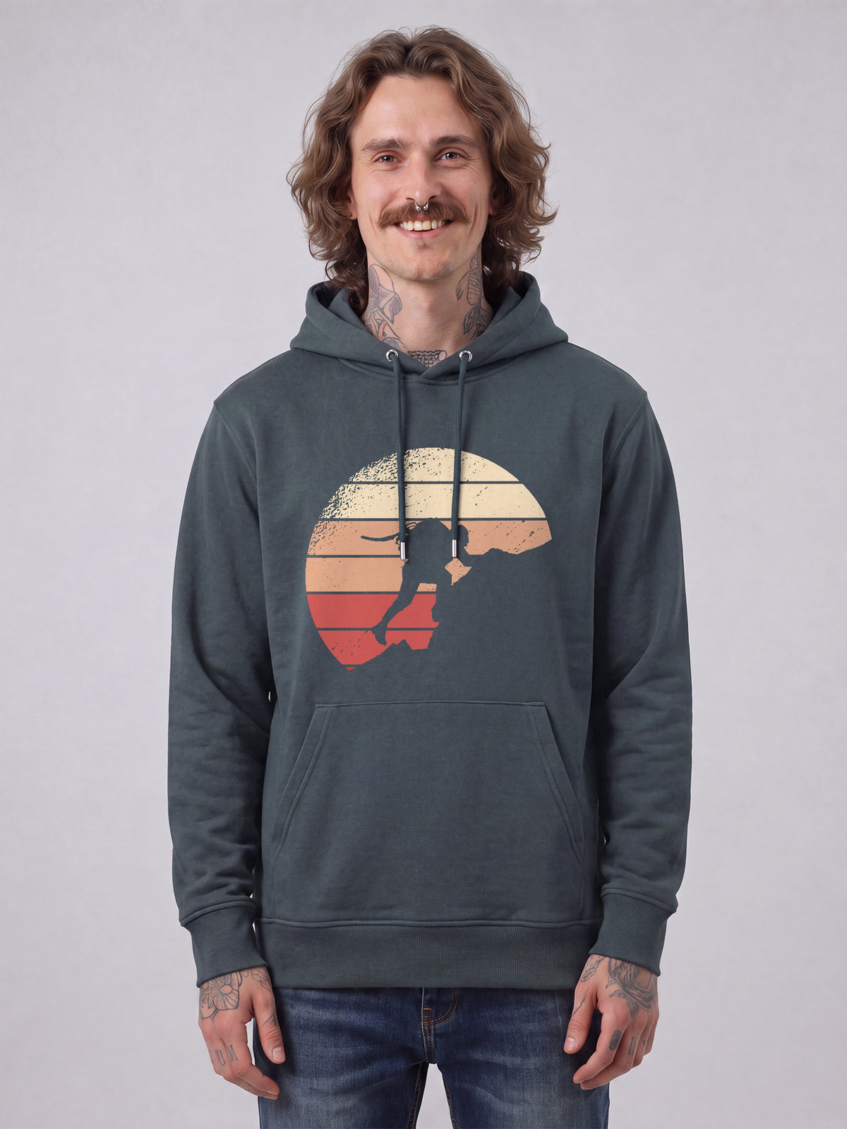 Mountain Climbing | Hoodie Unisex-model_01;C715