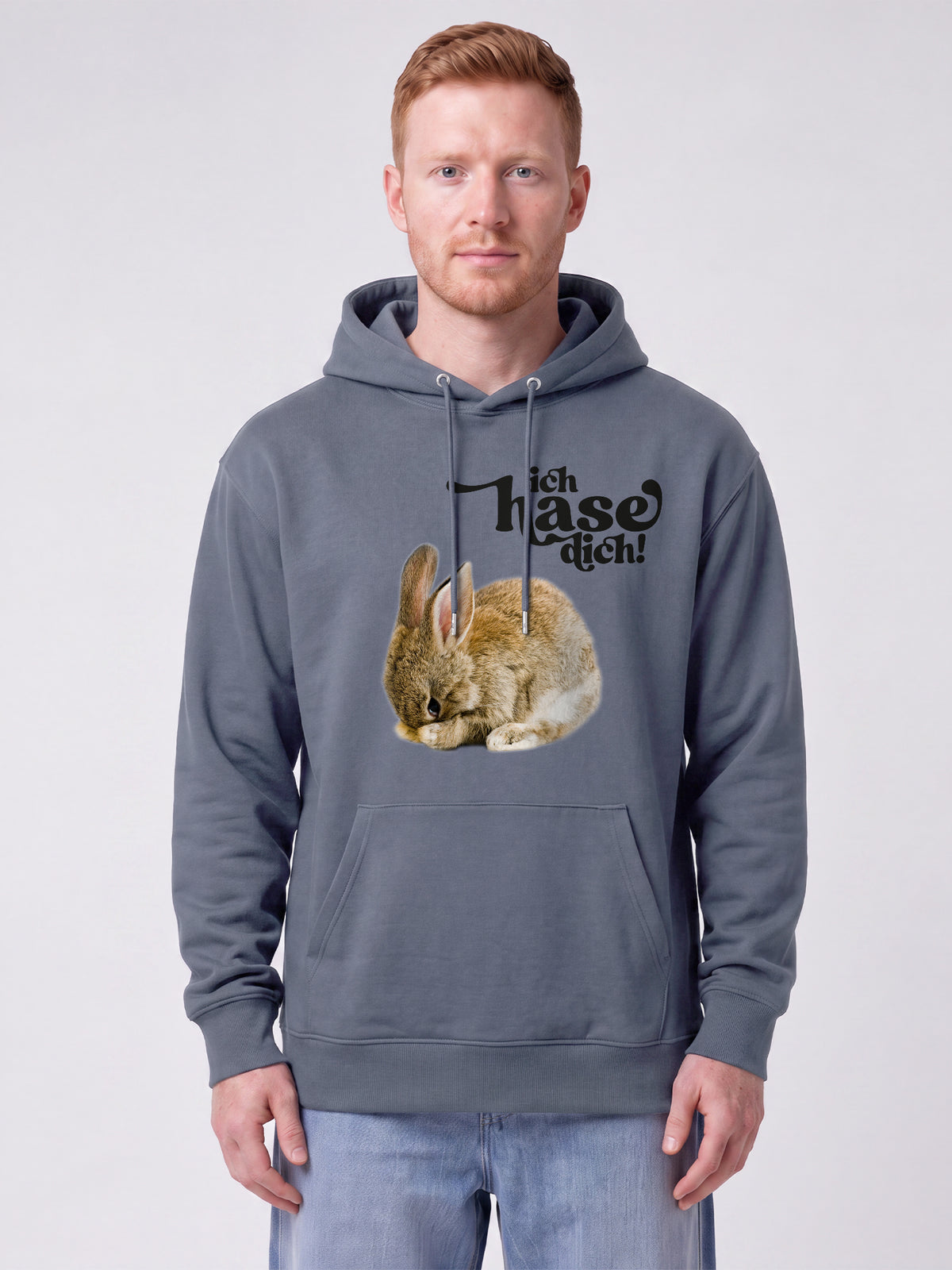 Ich hase dich! | Hoodie Unisex-model_01;C156