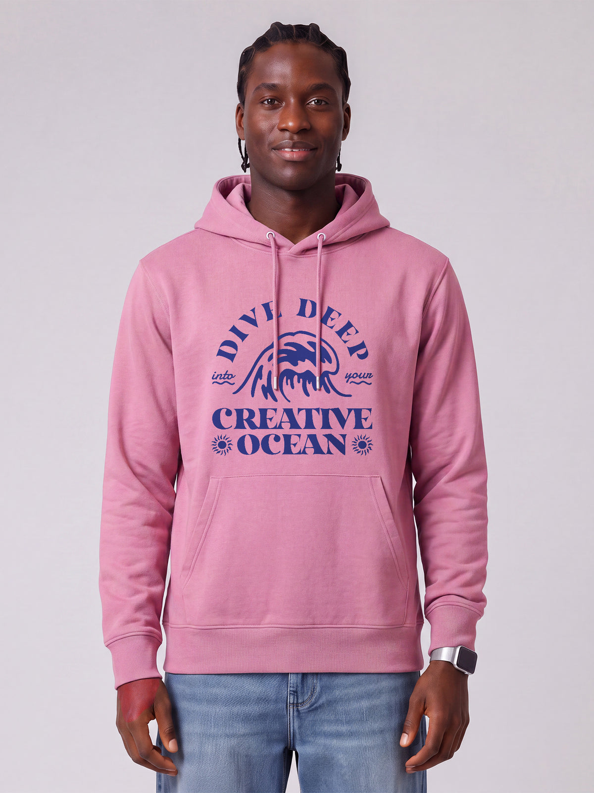 Creative Ocean | Hoodie Unisex-model_01;C129
