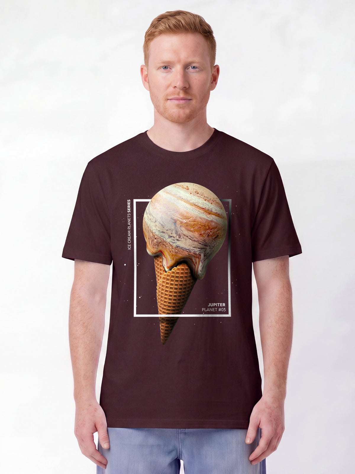 Jupiter Planet | T-Shirt Unisex-model_01;C116