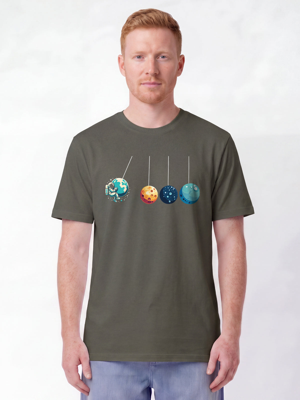 Weltraumforscher | T-Shirt Unisex-model_01;C223
