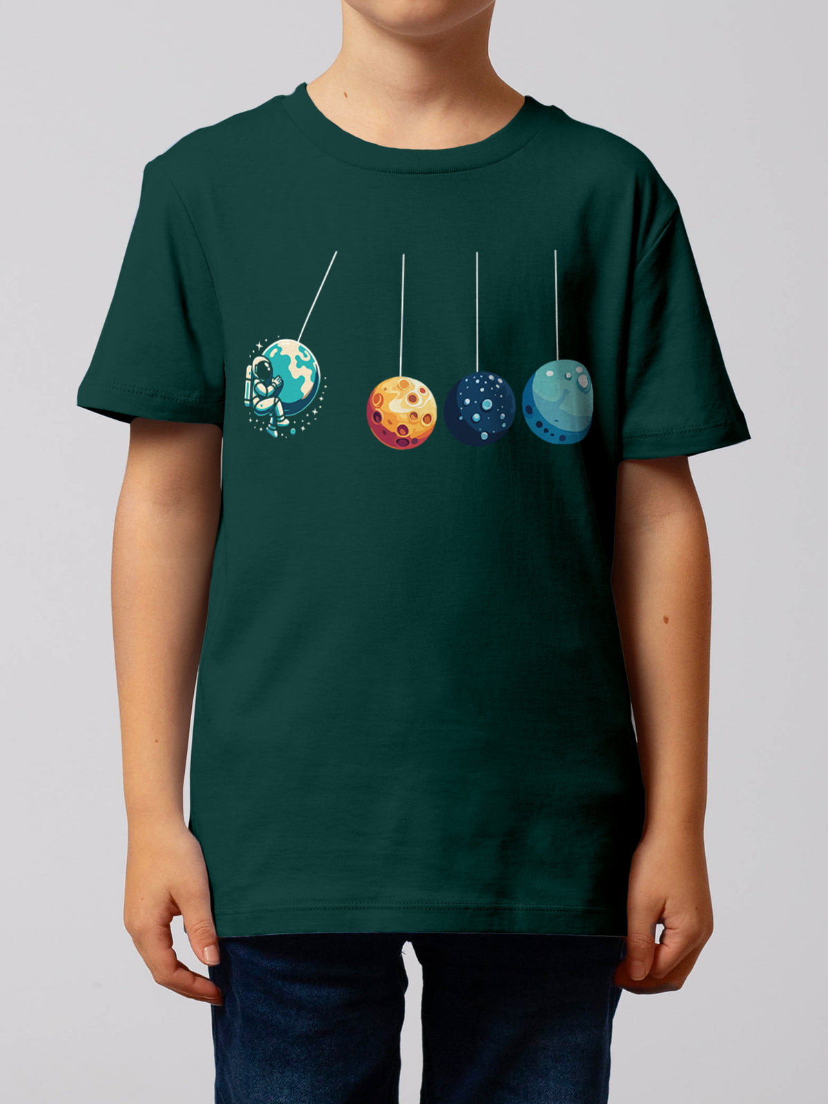 Weltraumforscher | T-Shirt Kinder-model_01;C036