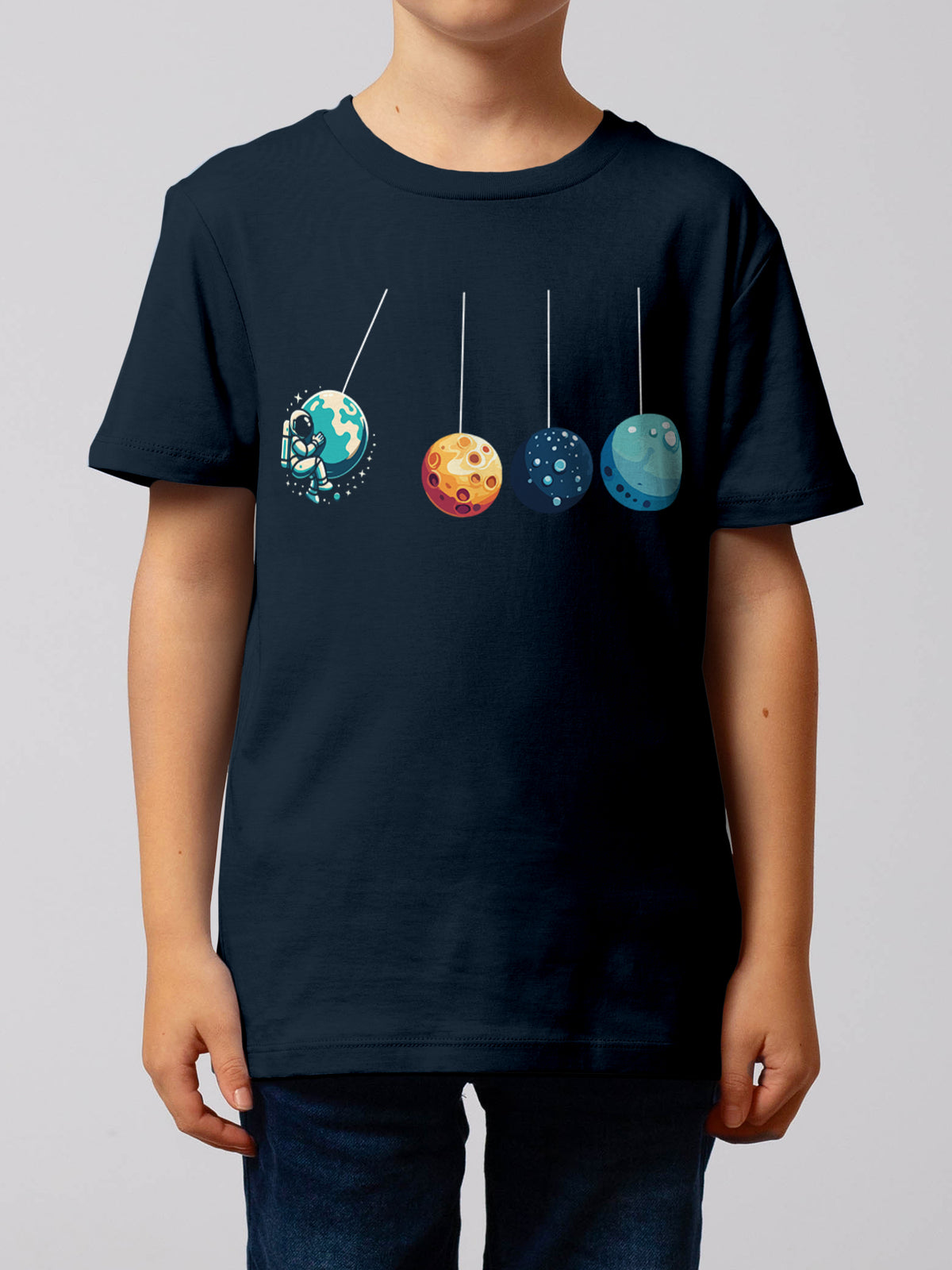 Weltraumforscher | T-Shirt Kinder-model_01;C727
