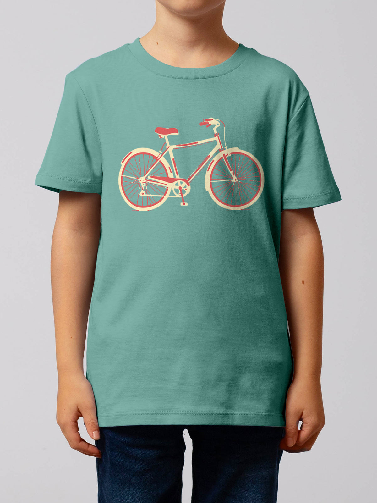 Red Bike | T-Shirt Kinder-model_01;C060