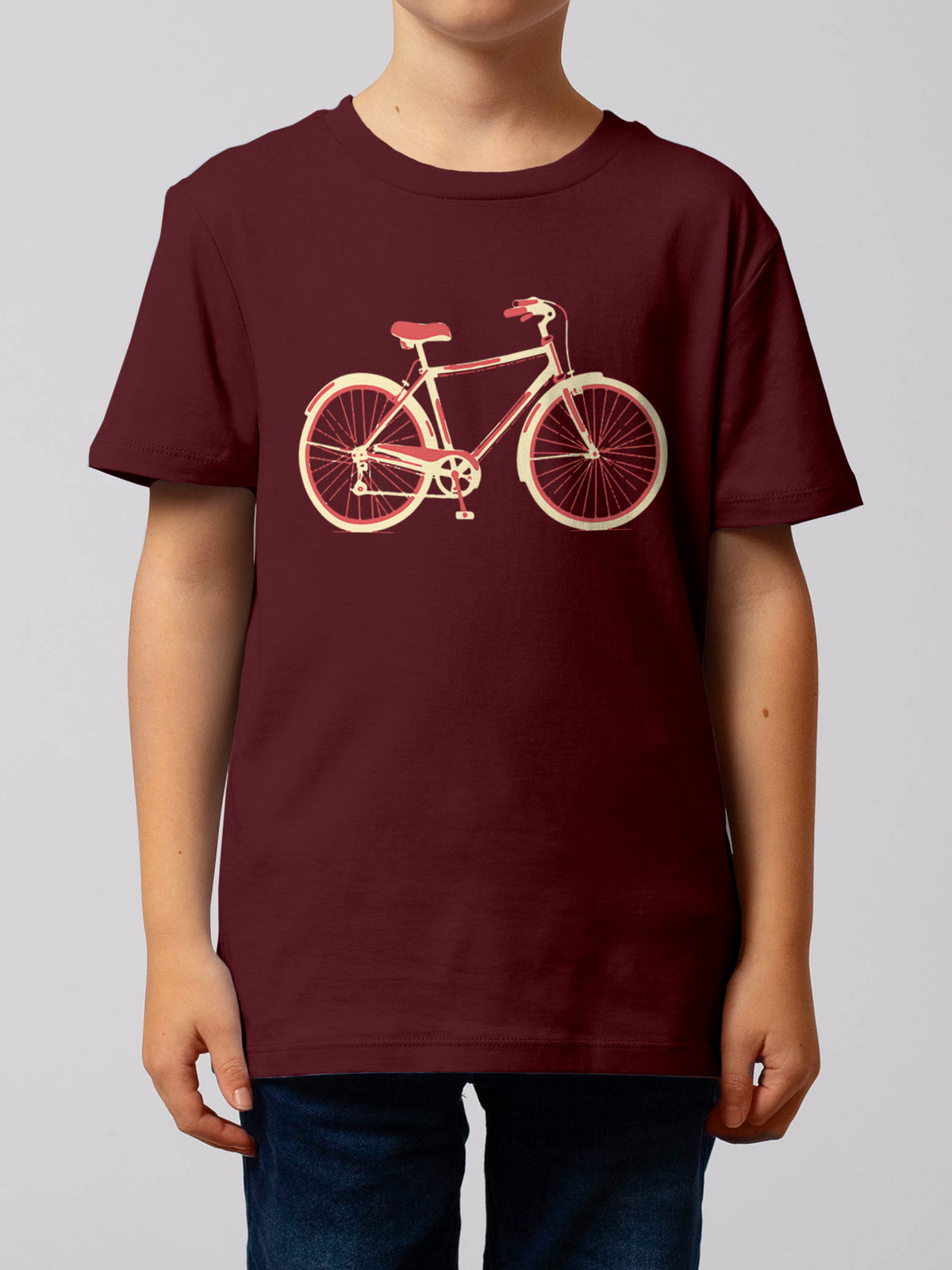 Red Bike | T-Shirt Kinder-model_01;C244