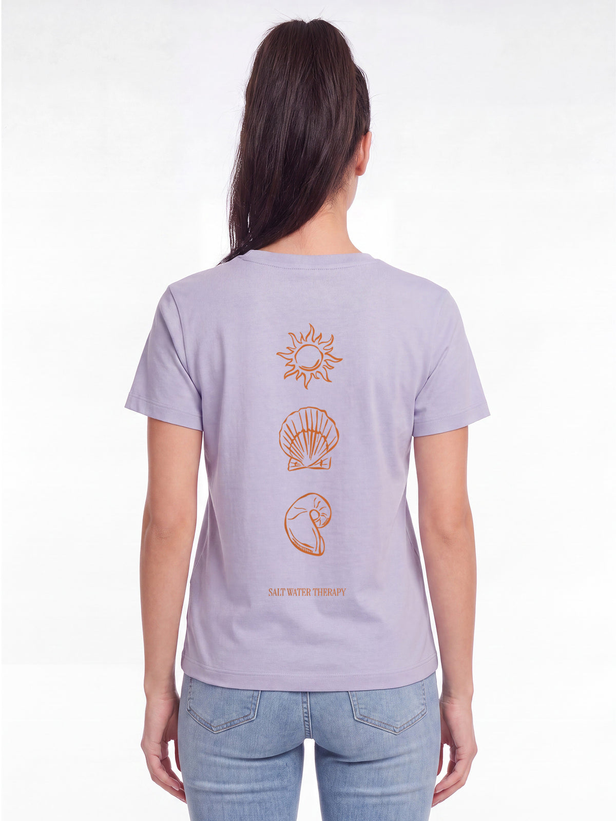 Salt Water Therapy | T-Shirt Frauen-model_01_back;C063