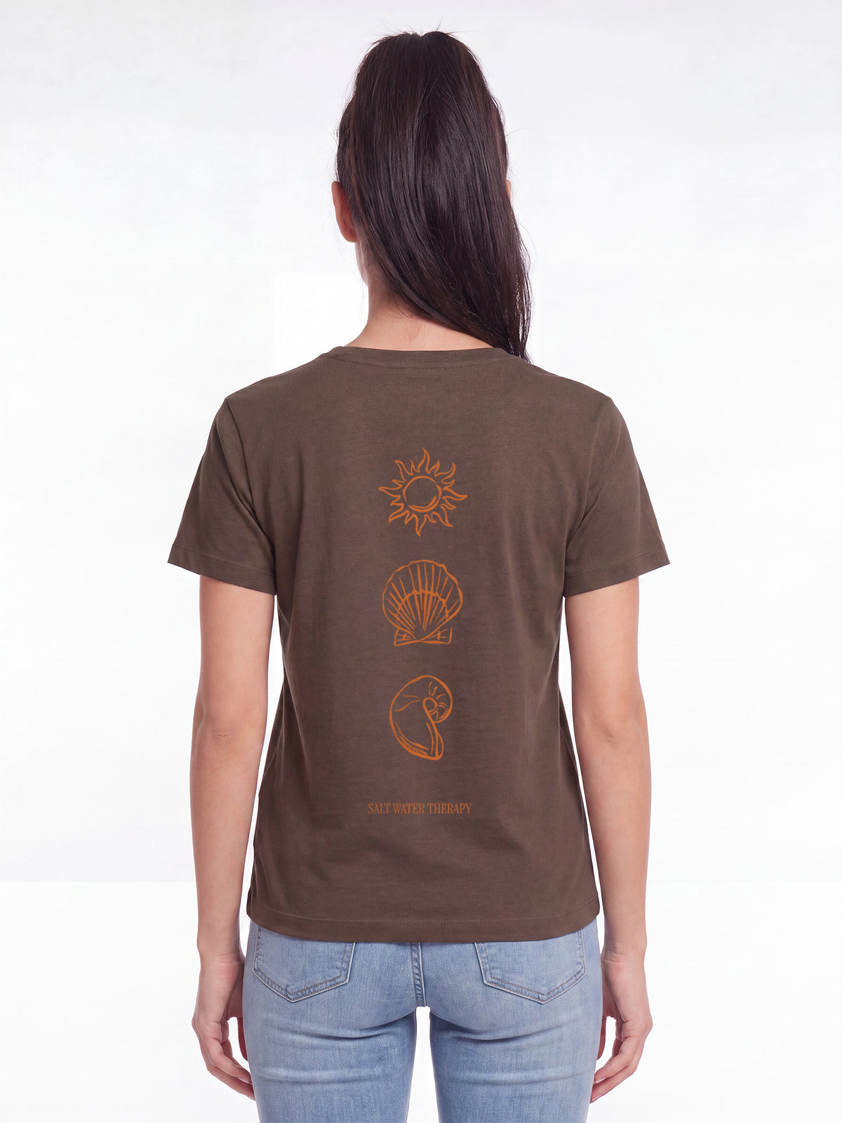 Salt Water Therapy | T-Shirt Frauen-model_01_back;C135