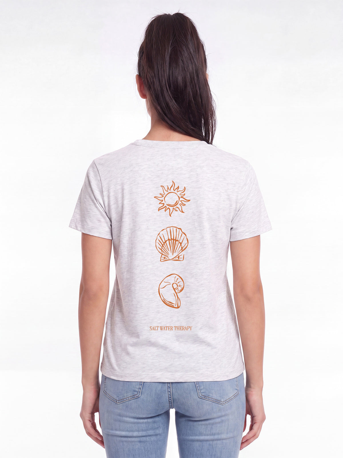 Salt Water Therapy | T-Shirt Frauen-model_01_back;C146