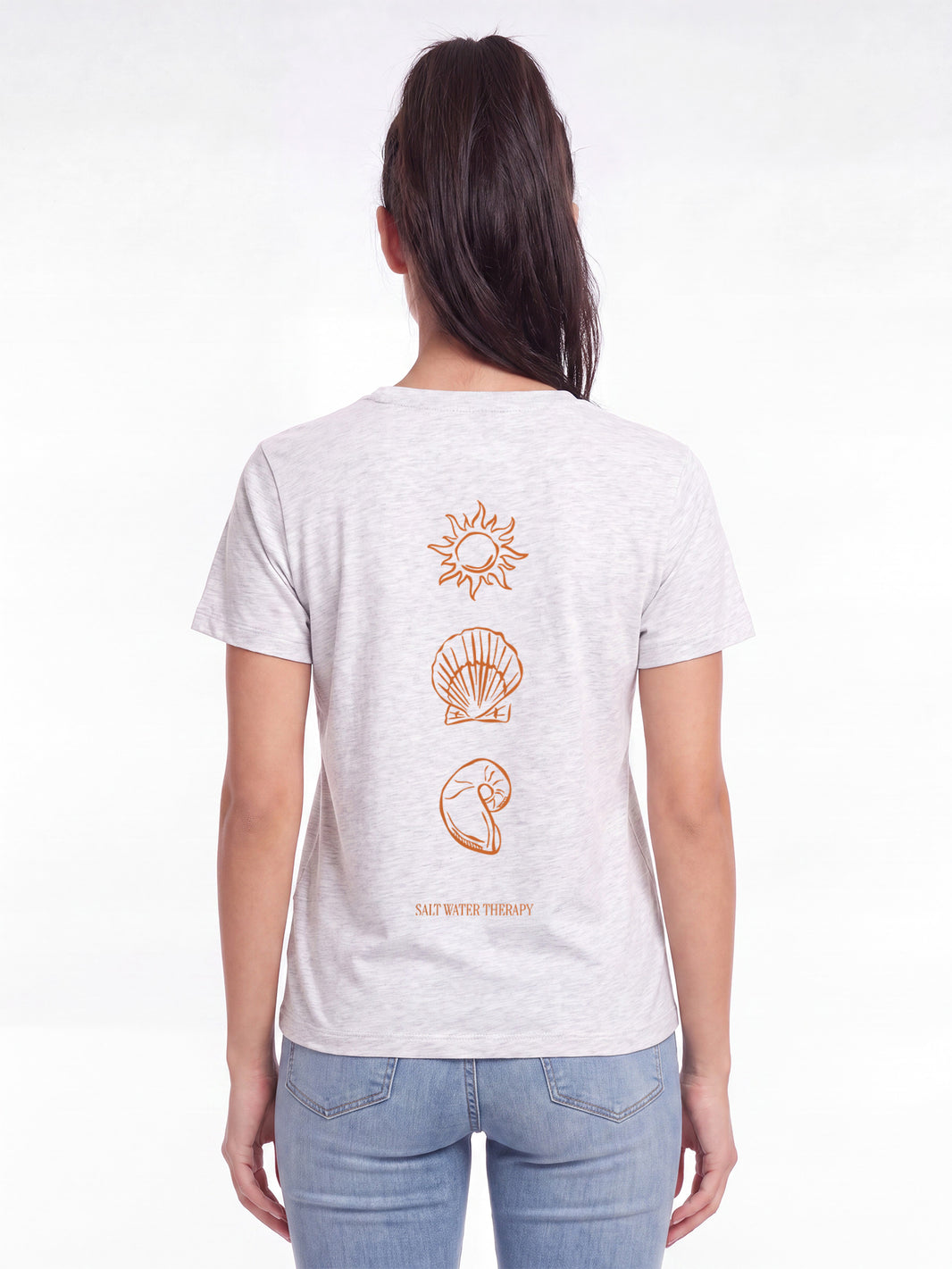 Salt Water Therapy | T-Shirt Frauen-model_01_back;C146
