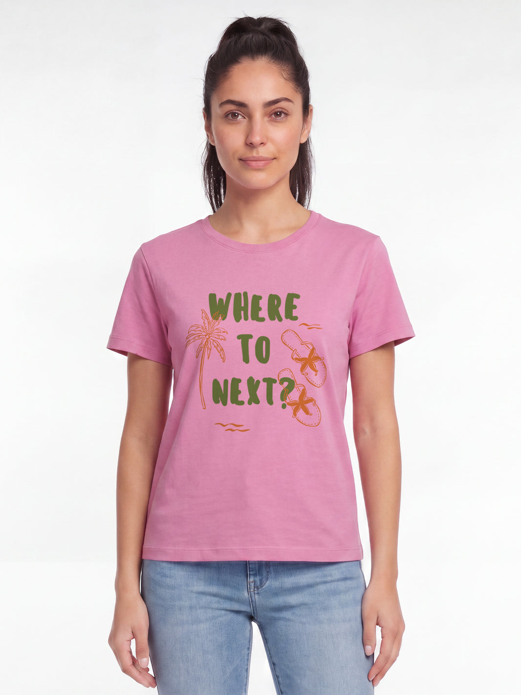 Where to next | T-Shirt Frauen-model_01;C129
