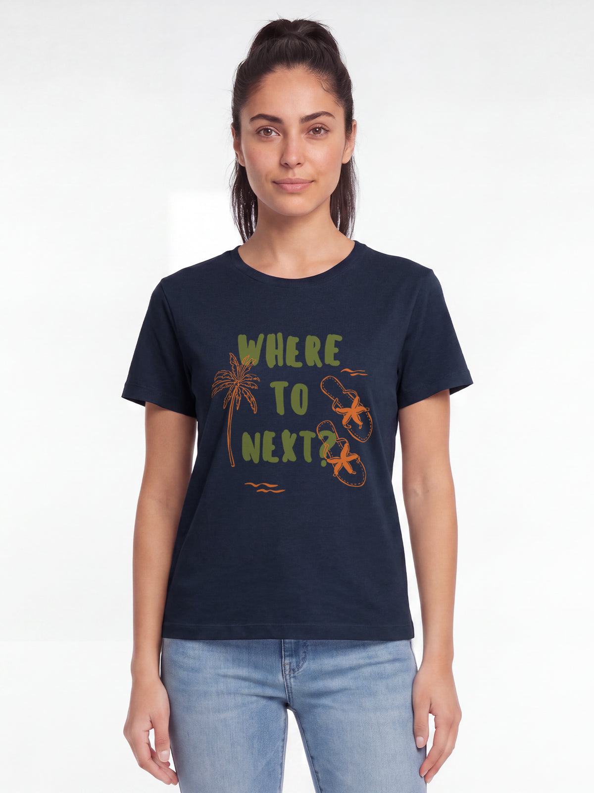 Where to next | T-Shirt Frauen-model_01;C727