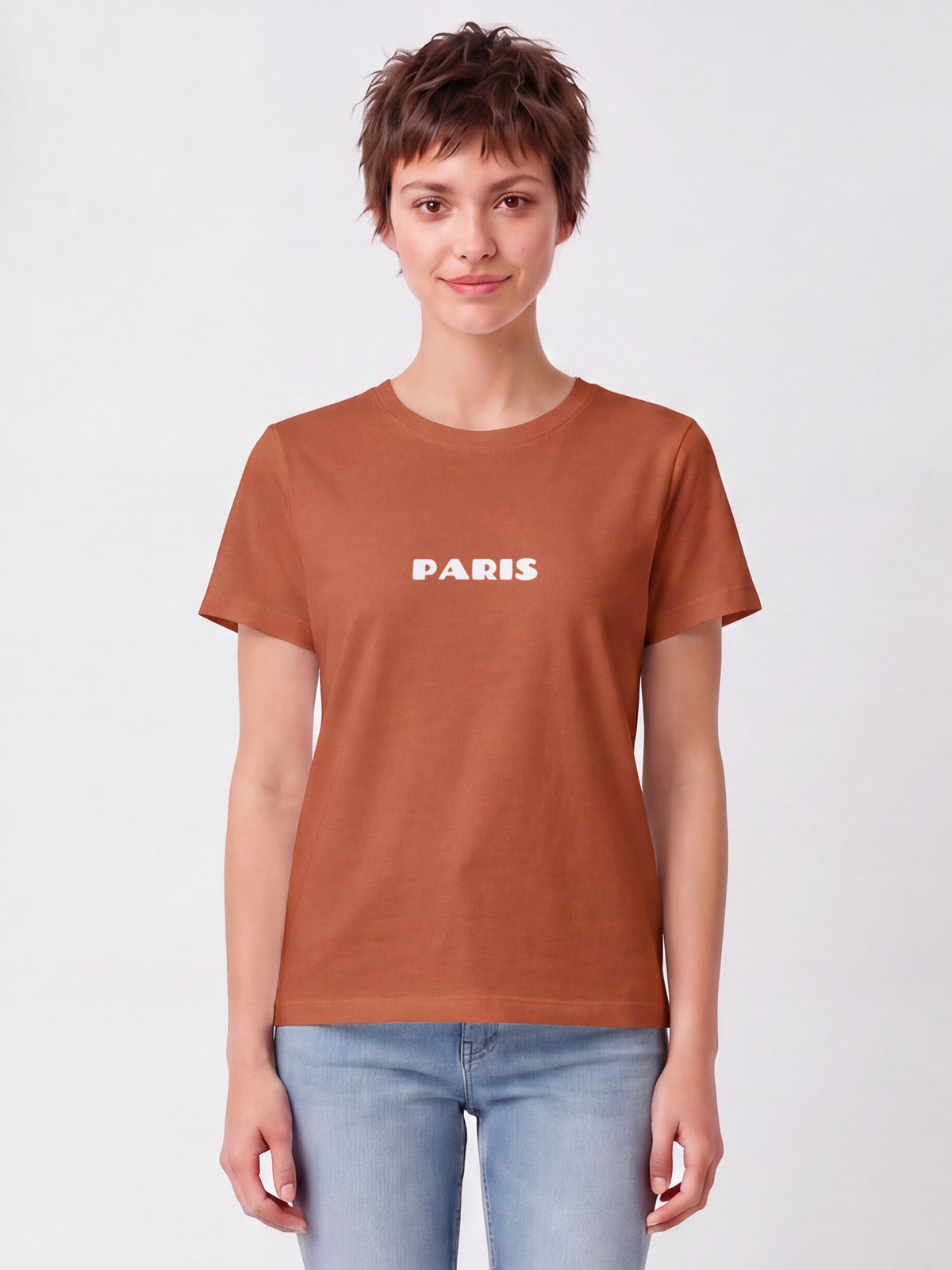 Paris Flora | T-Shirt Frauen-model_01;C730