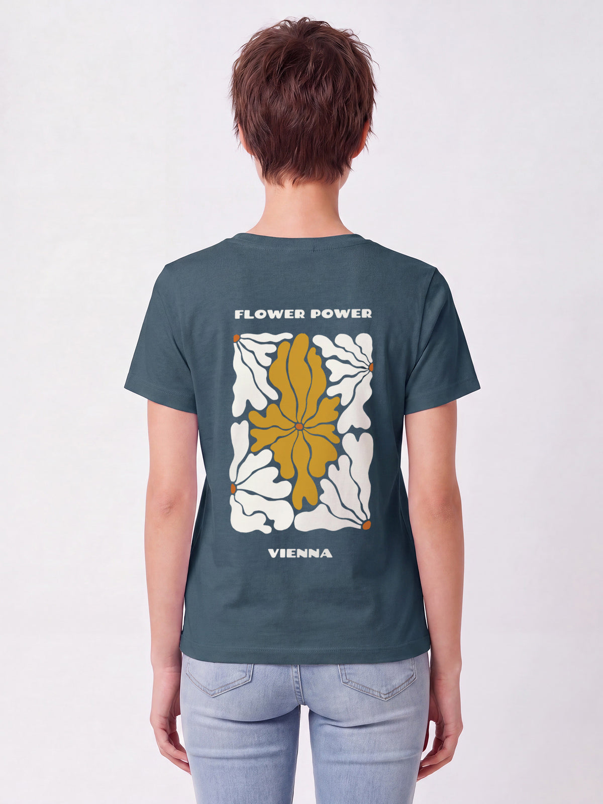 Vienna Flora | T-Shirt Frauen-model_01_back;C702