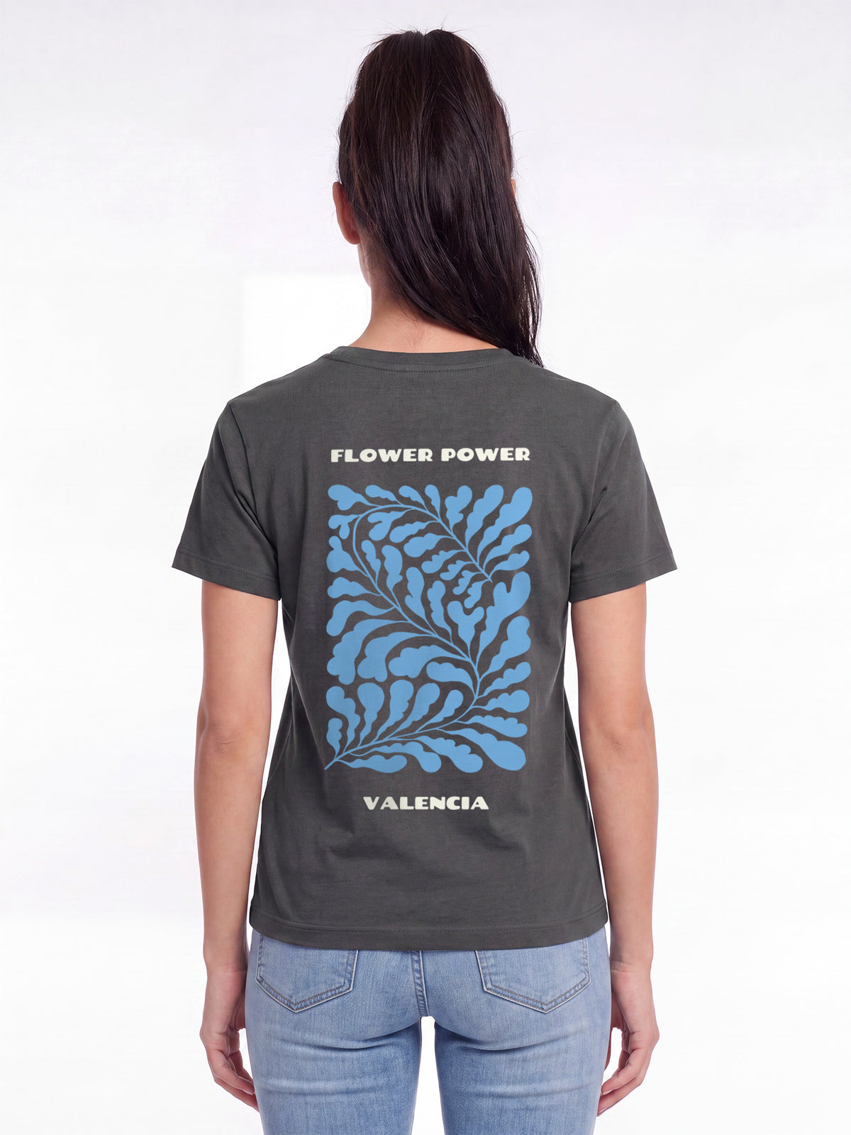 Valencia Flora | T-Shirt Frauen-model_01_back;C253