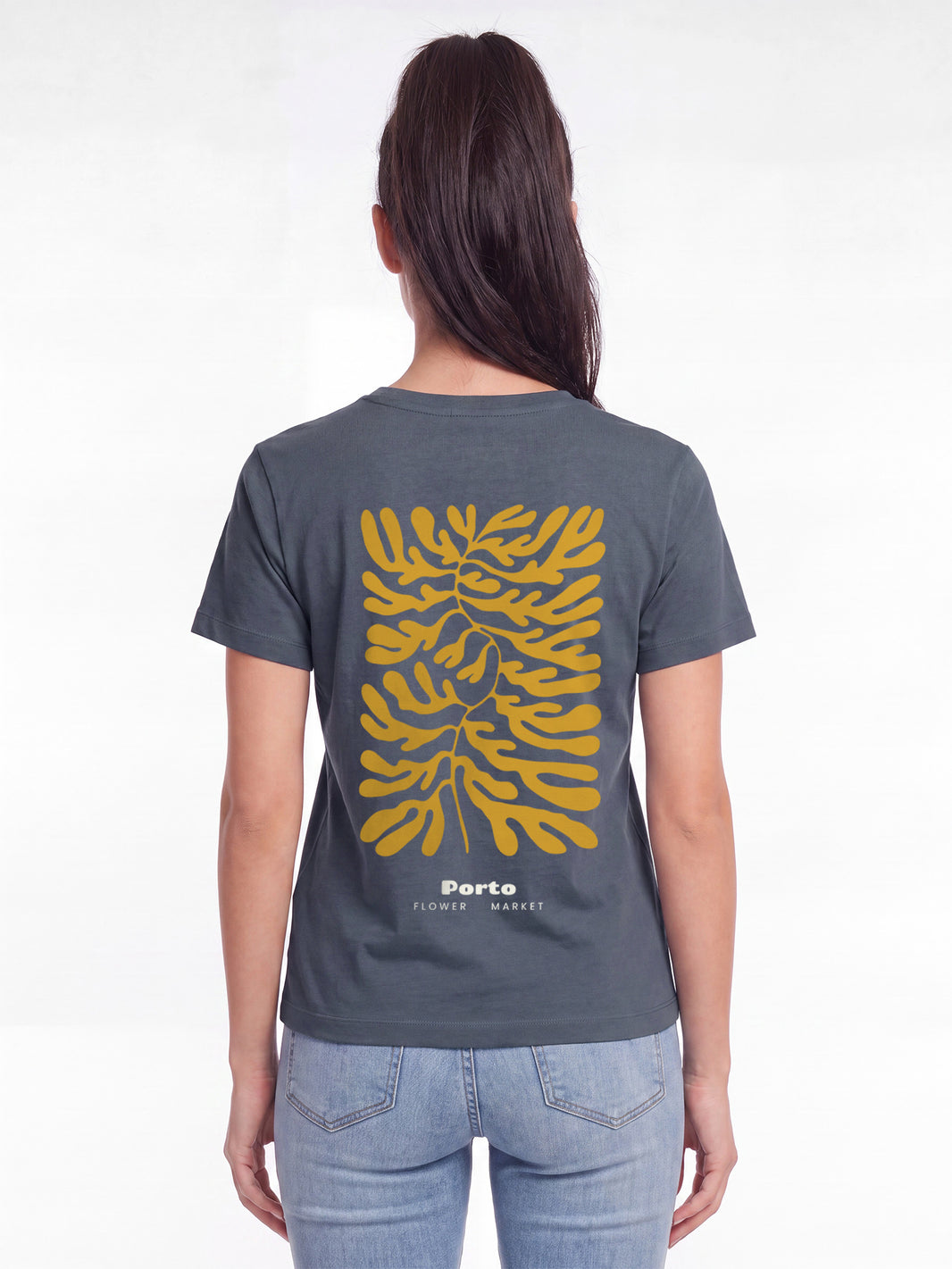 Porto Flora | T-Shirt Frauen-model_01_back;C156
