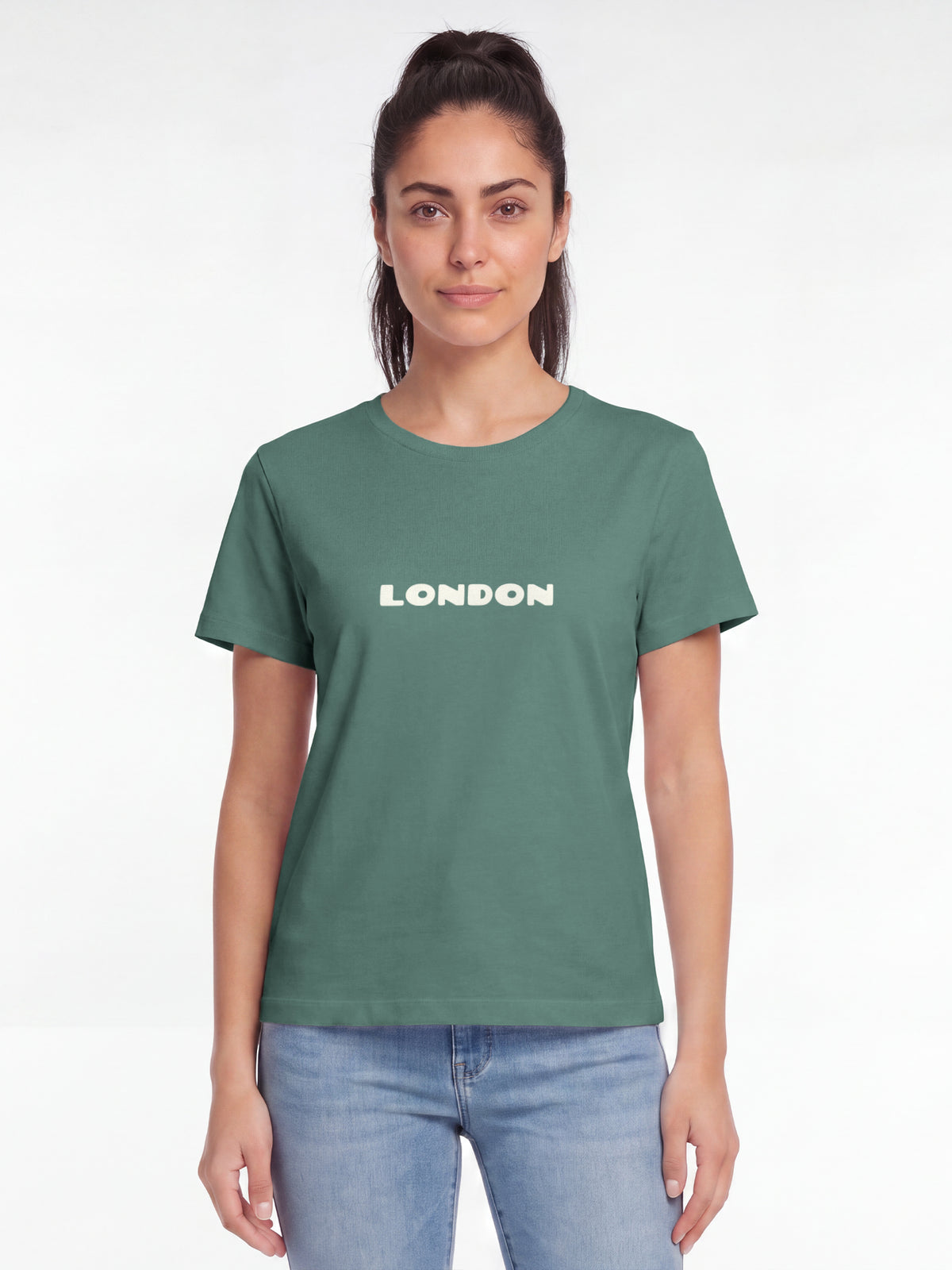 London Flora | T-Shirt Frauen-model_01;C144
