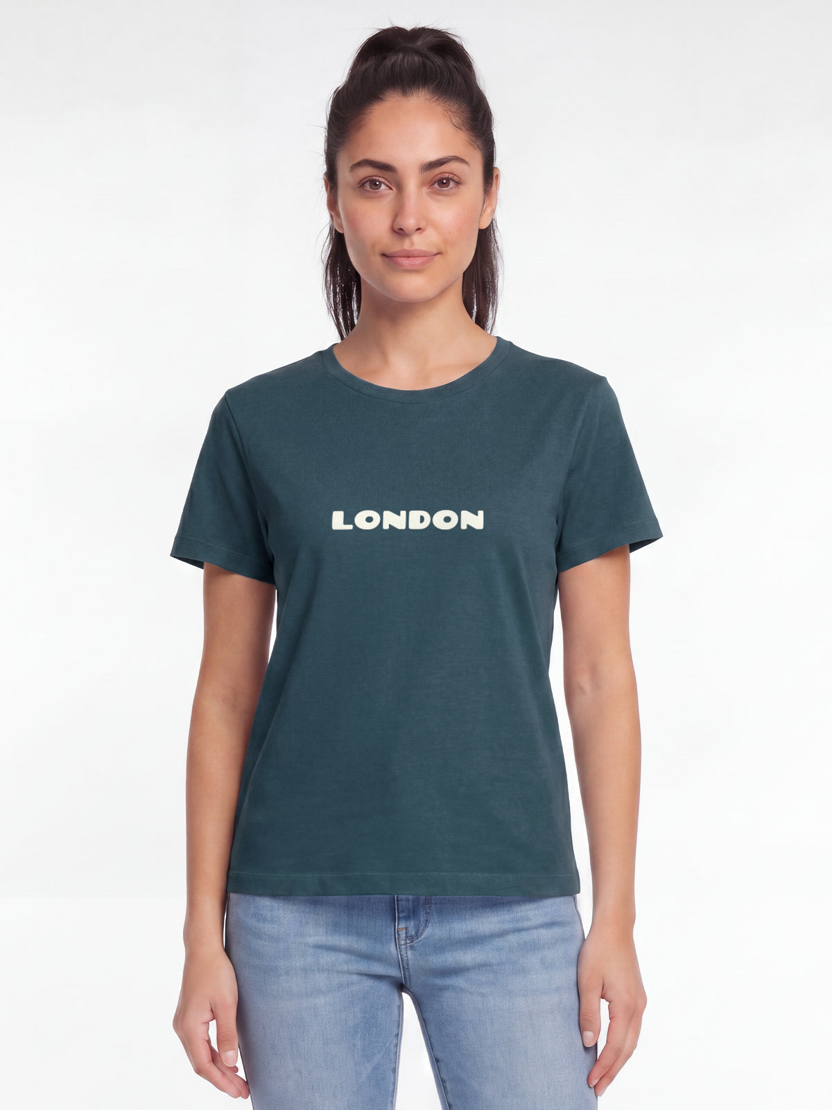 London Flora | T-Shirt Frauen-model_01;C702