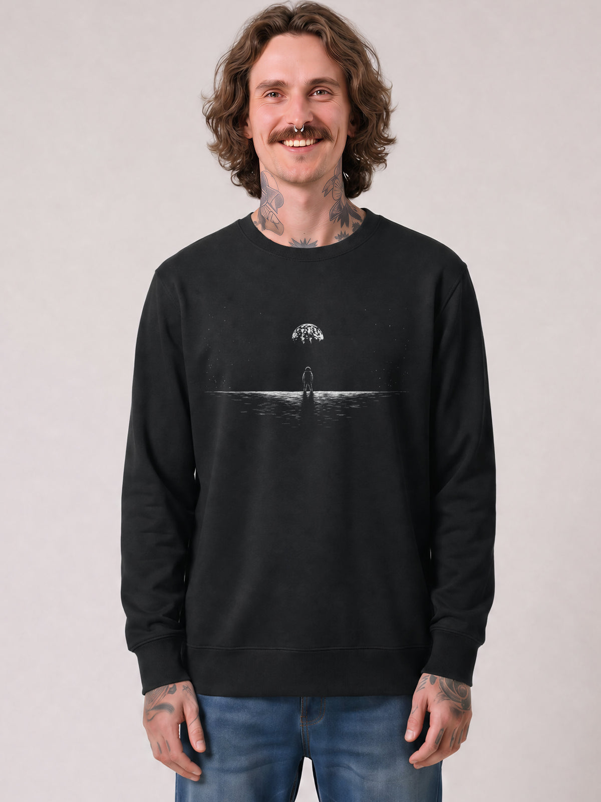 Lost in space | Sweatshirt Unisex-model_01;C002