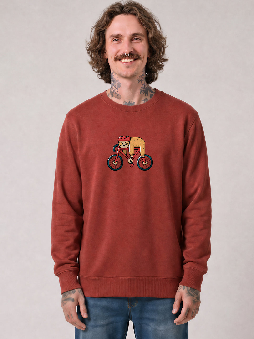 Sloth | Sweatshirt Unisex-model_01;C150