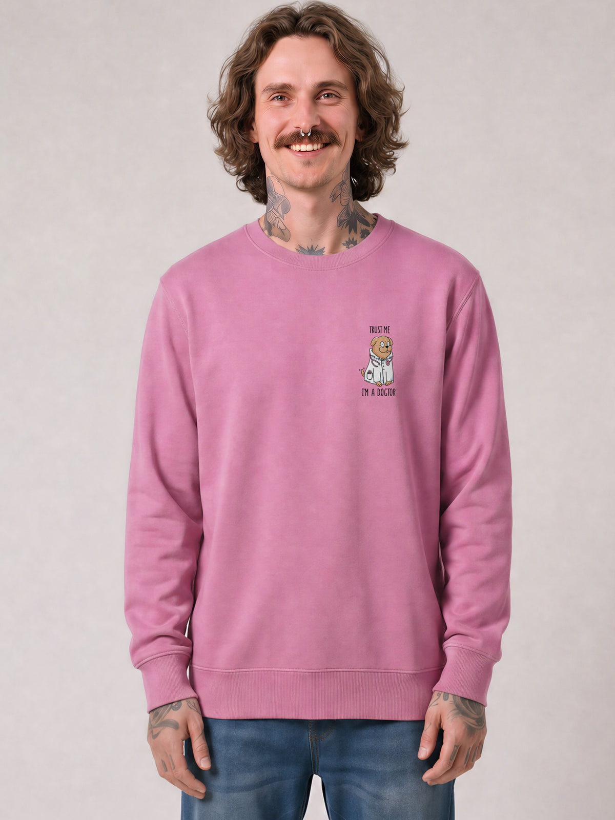 Dogtor | Sweatshirt Unisex-model_01;C129