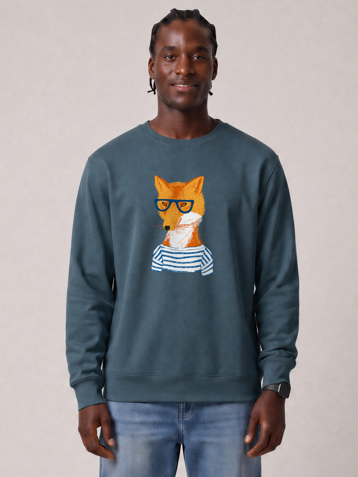 Fuchs | Sweatshirt Unisex-model_01;C702