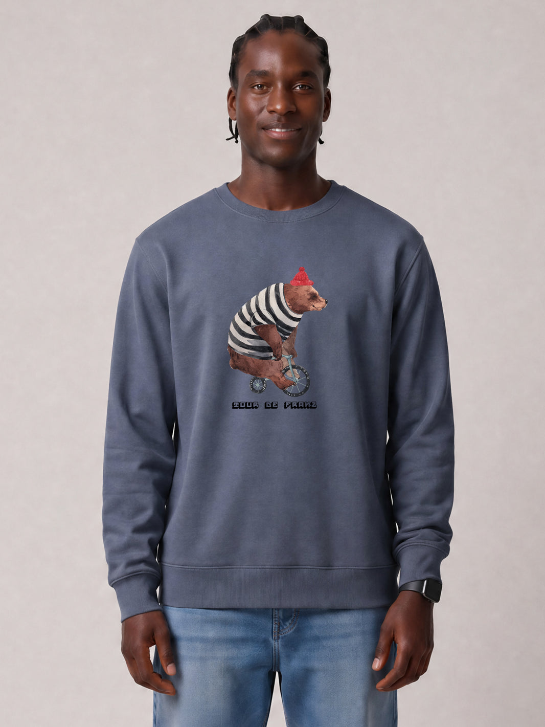 Tour de Franz | Sweatshirt Unisex-model_01;C156