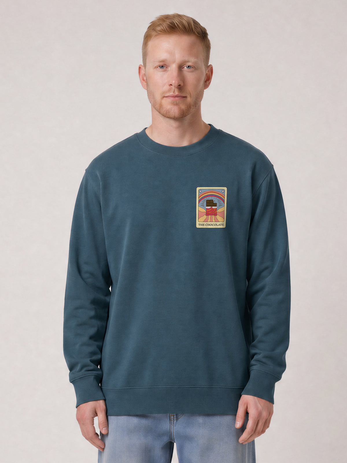 Tarot The Chocolate | Sweatshirt Unisex-model_01;C702