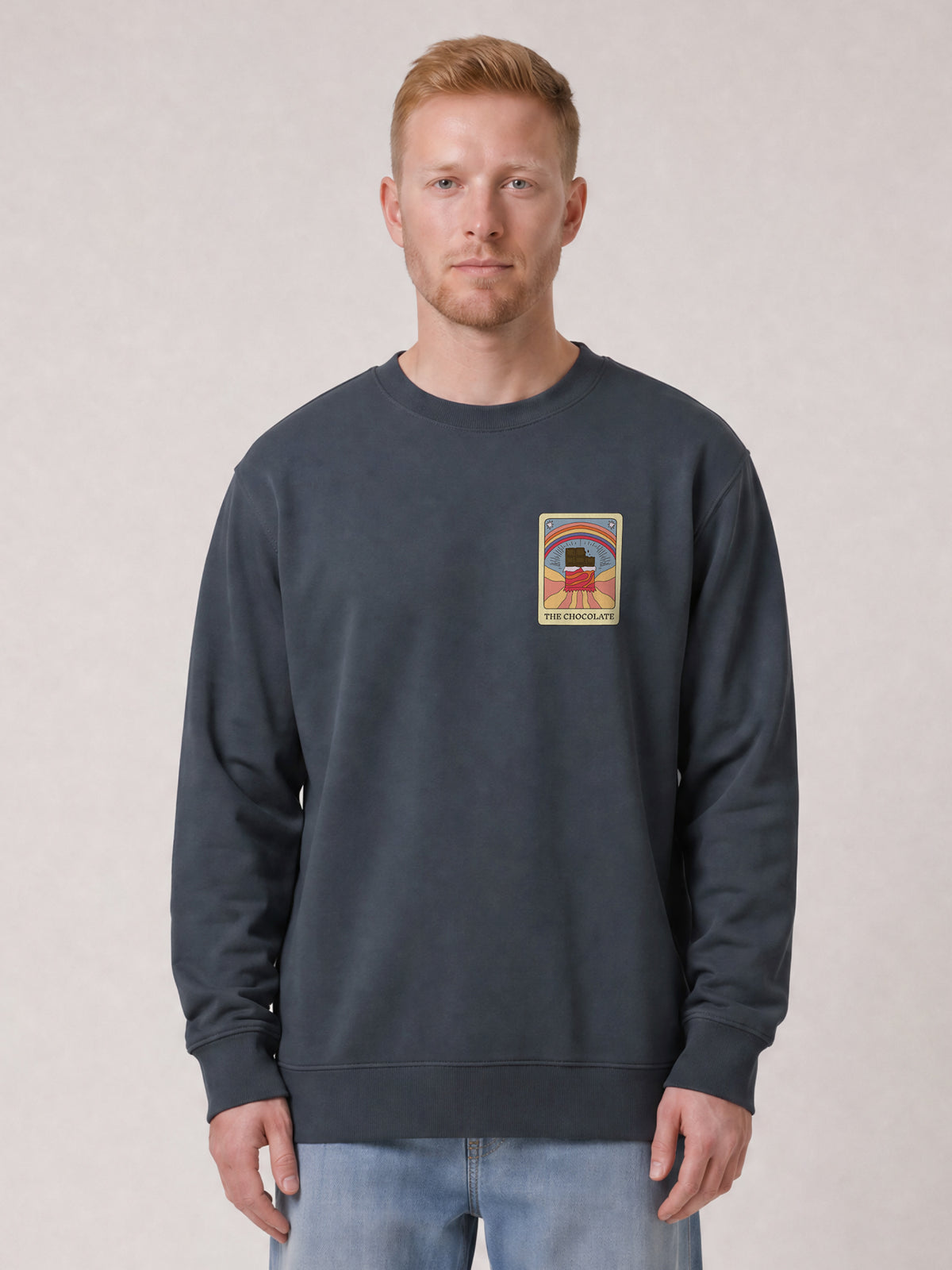 Tarot The Chocolate | Sweatshirt Unisex-model_01;C715
