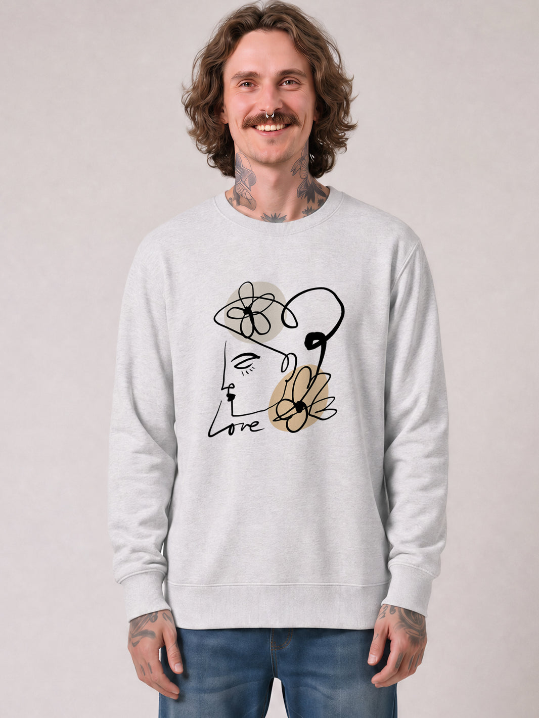 Self love | Sweatshirt Unisex-model_01;C146