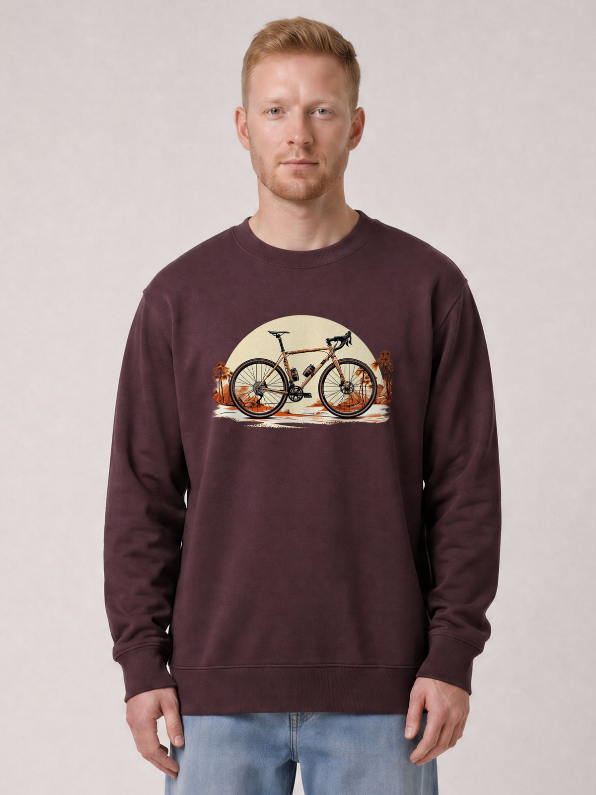 Gravelbike | Sweatshirt Unisex-model_01;C116