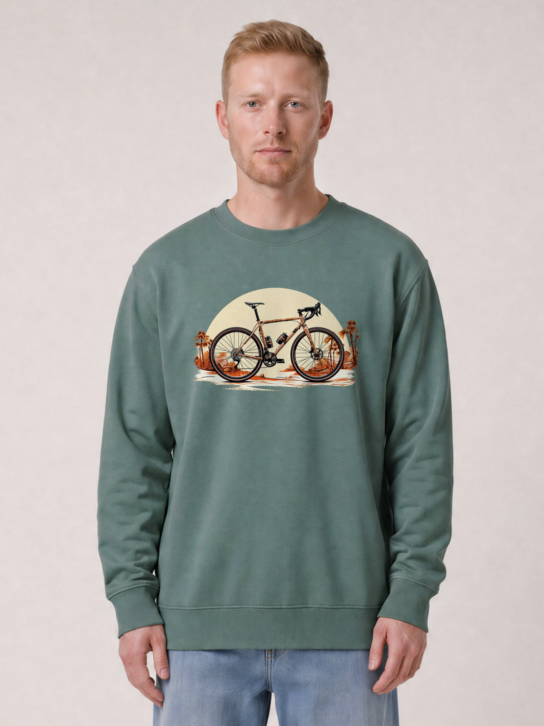 Gravelbike | Sweatshirt Unisex-model_01;C144