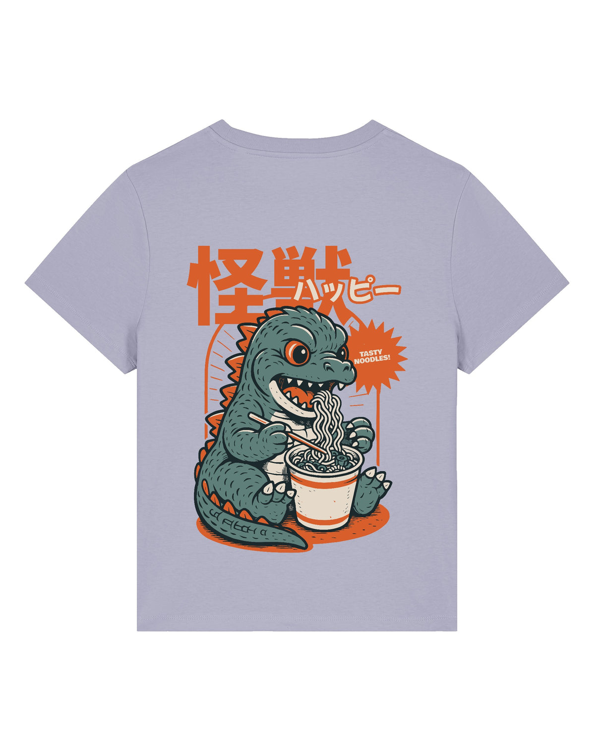 Ramen Dino | T-Shirt Frauen-back;C063