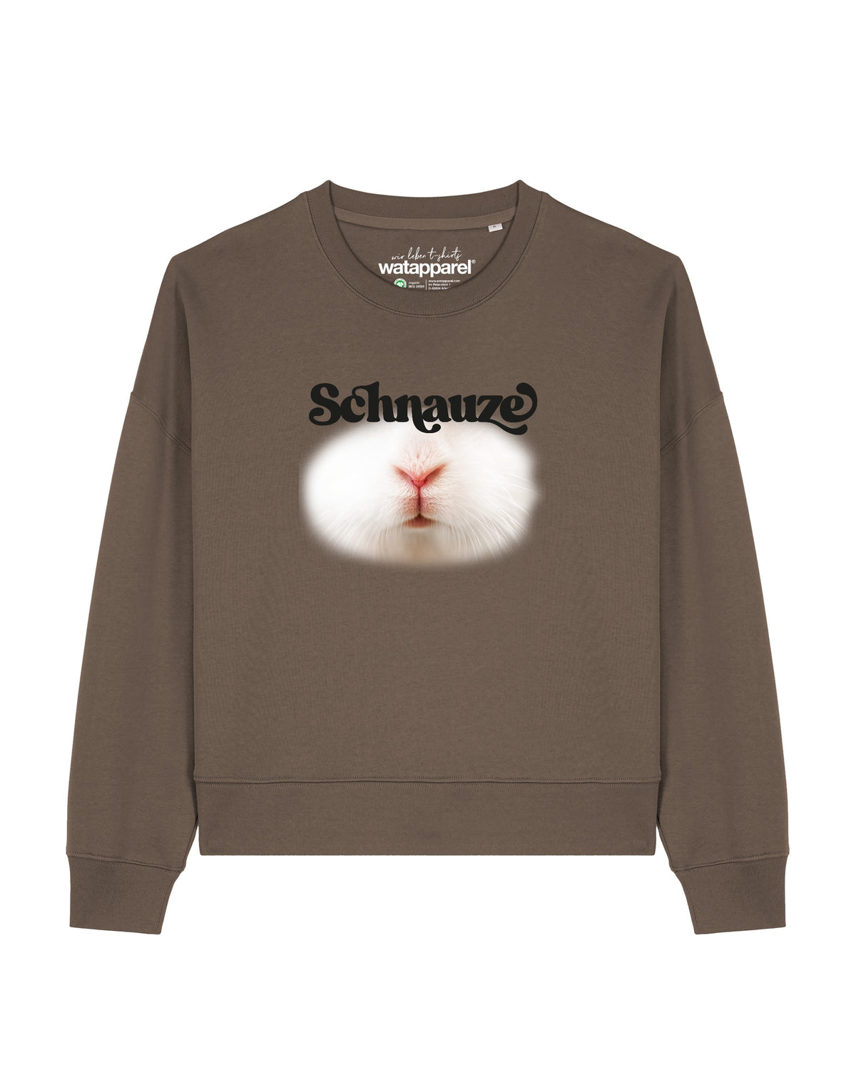 Schnauze | Sweatshirt Frauen-front;C135
