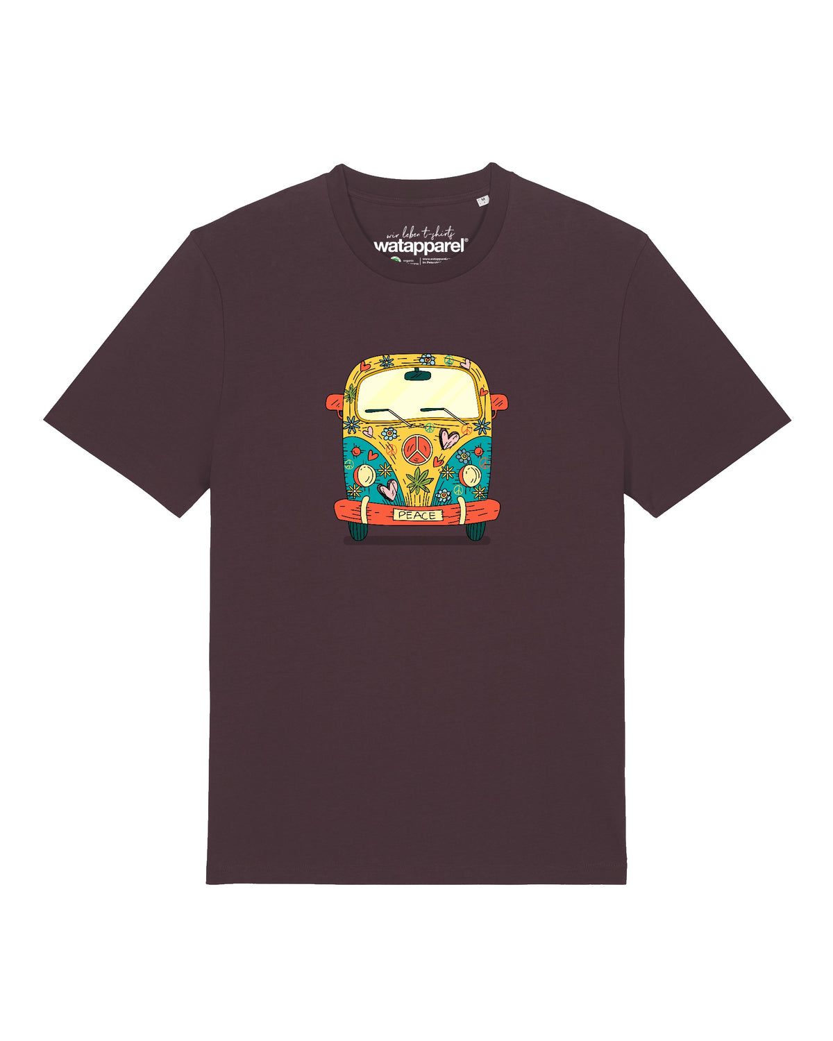 Hippies Bus | T-Shirt Unisex-front;C116
