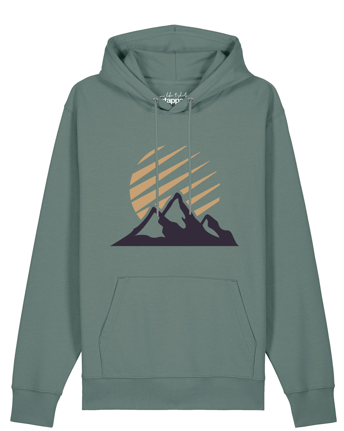 Mountain and Sun | Hoodie Unisex-front;C144