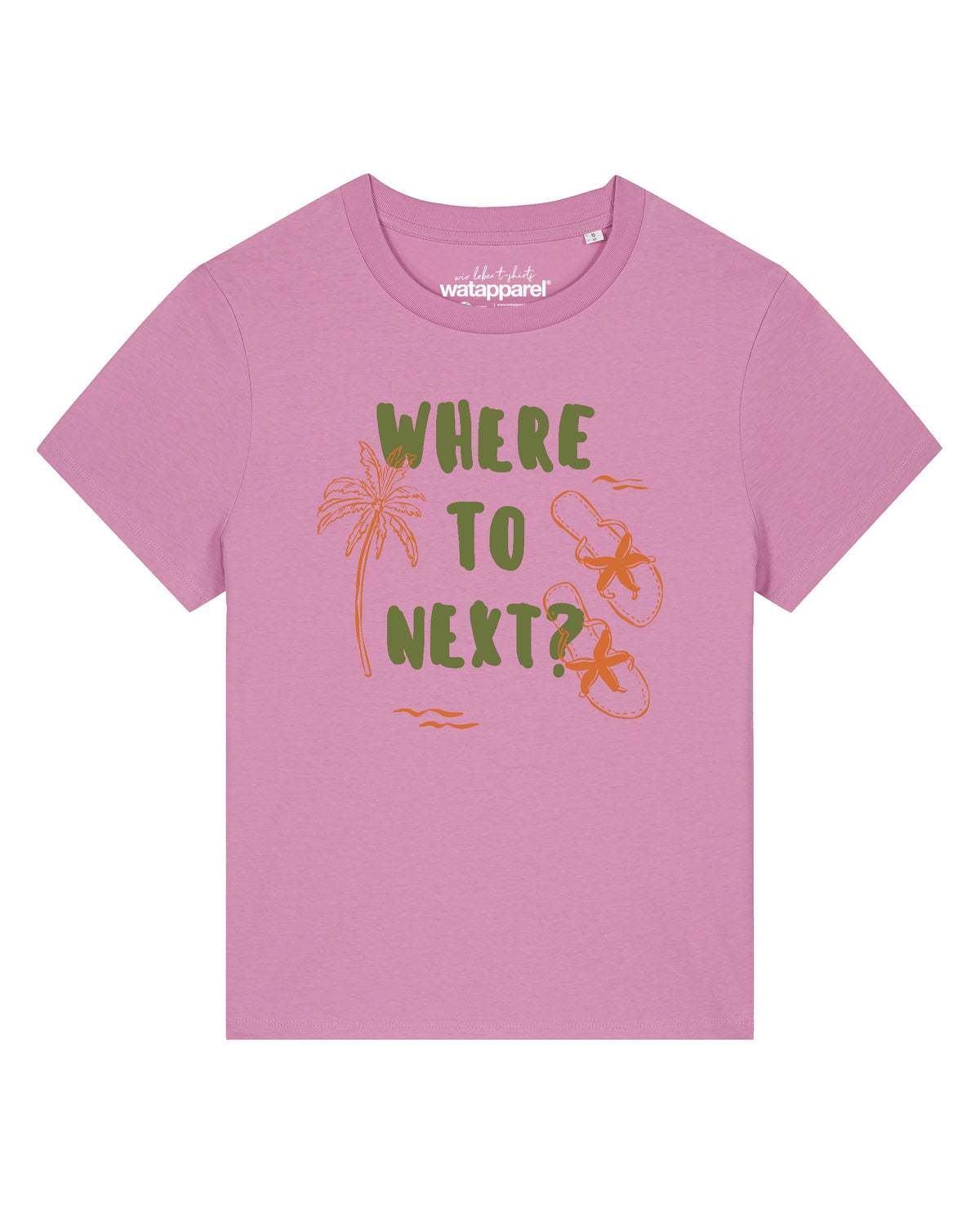 Where to next | T-Shirt Frauen-front;C129