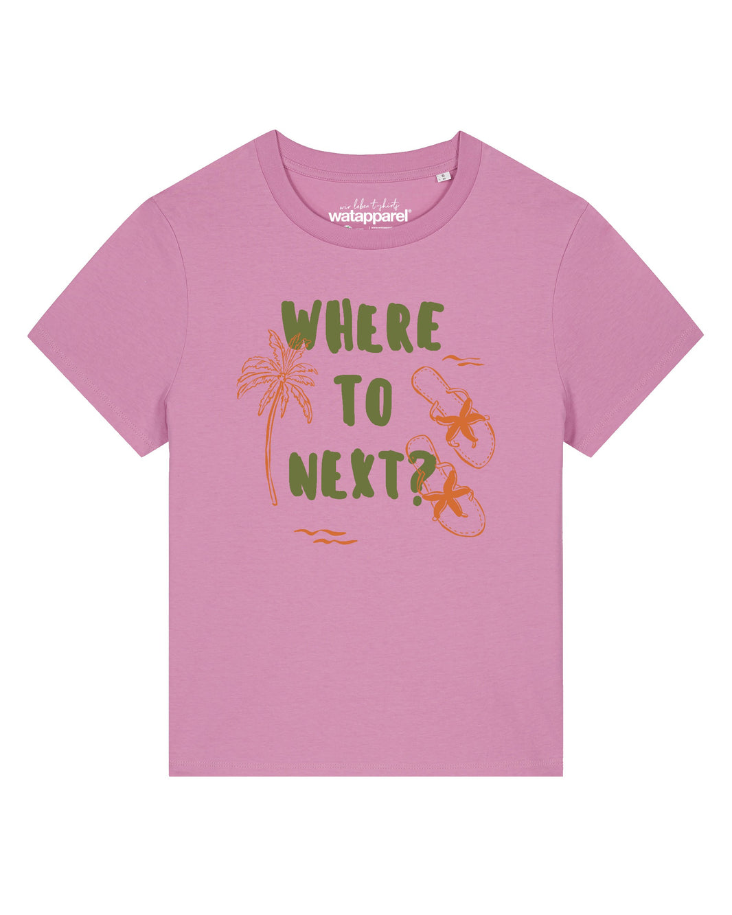 Where to next | T-Shirt Frauen-front;C129