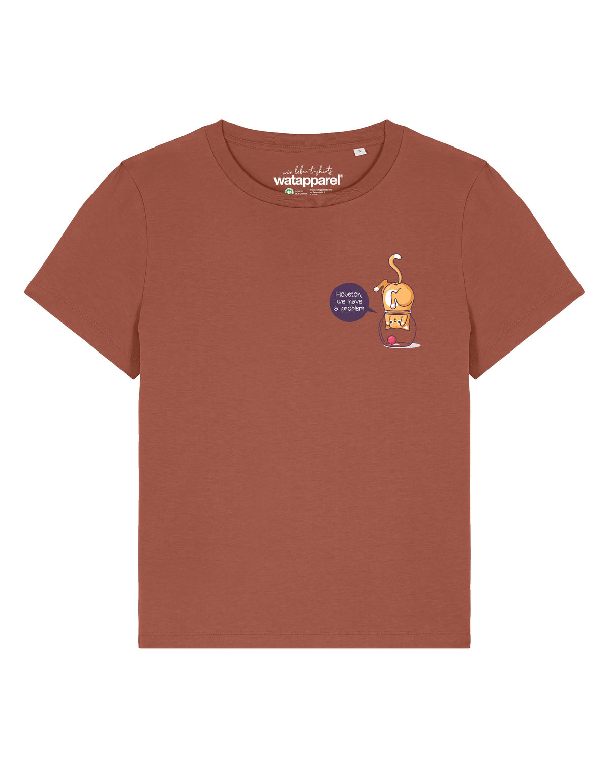 Funny Cat | T-Shirt Frauen-front;C730
