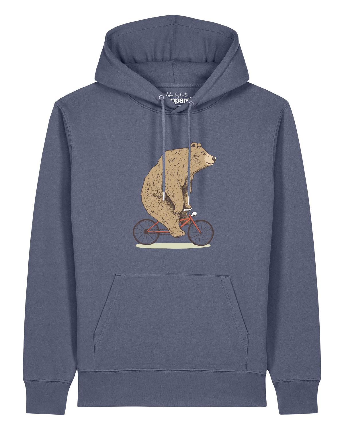 Fahrradbär | Hoodie Unisex-front;C156