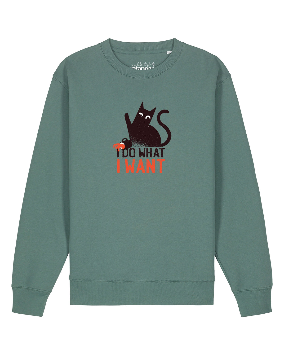 Cat | Sweatshirt Unisex-front;C144