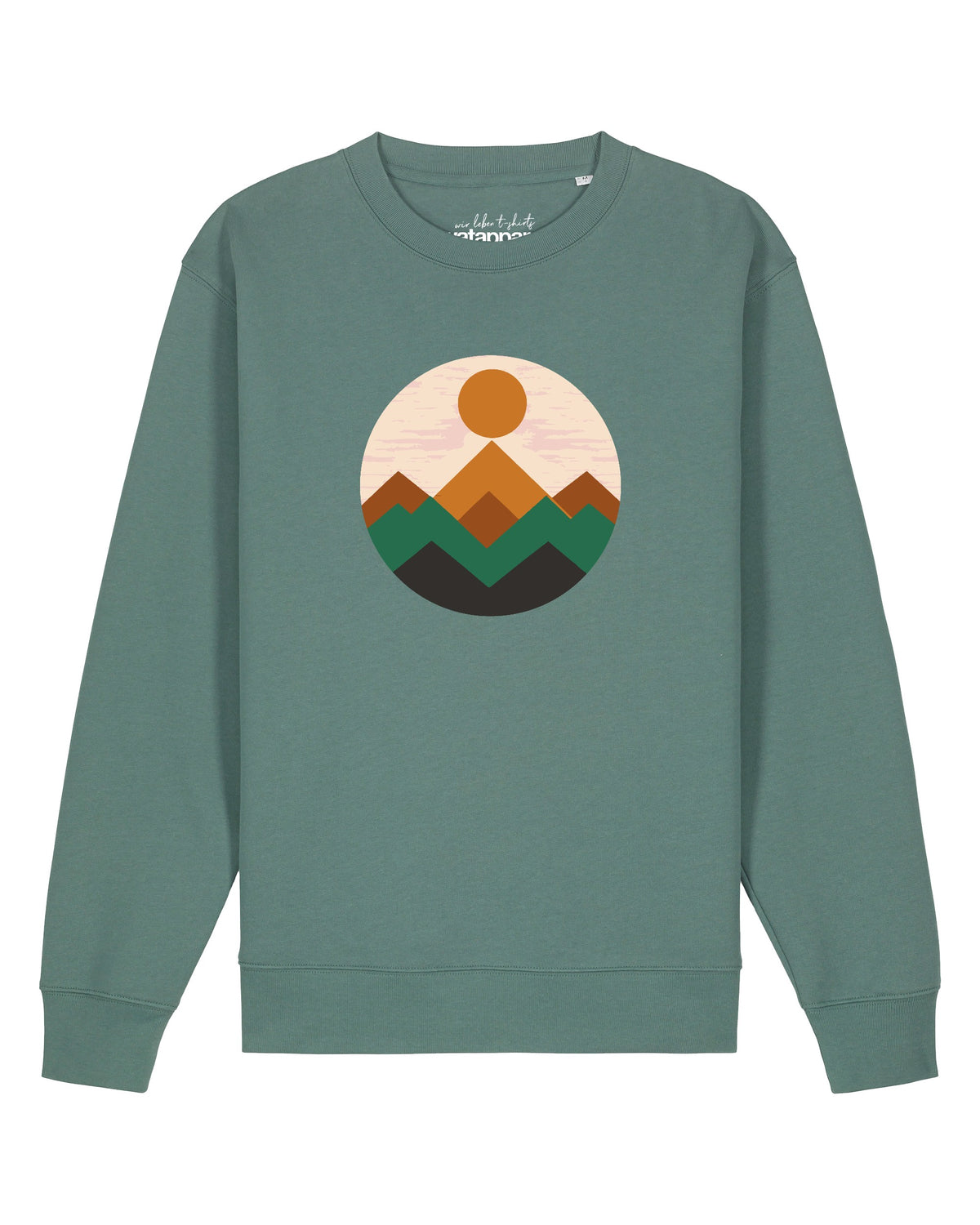 Geometric Landscape 2 | Sweatshirt Unisex-front;C144