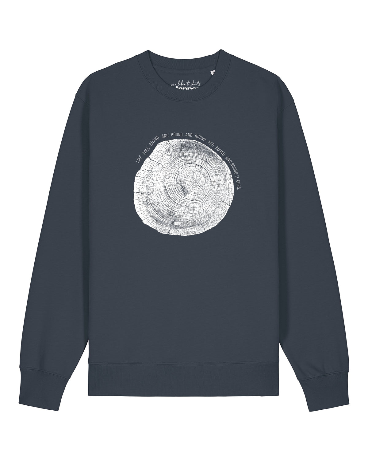 Baumscheibe | Sweatshirt Unisex-front;C715