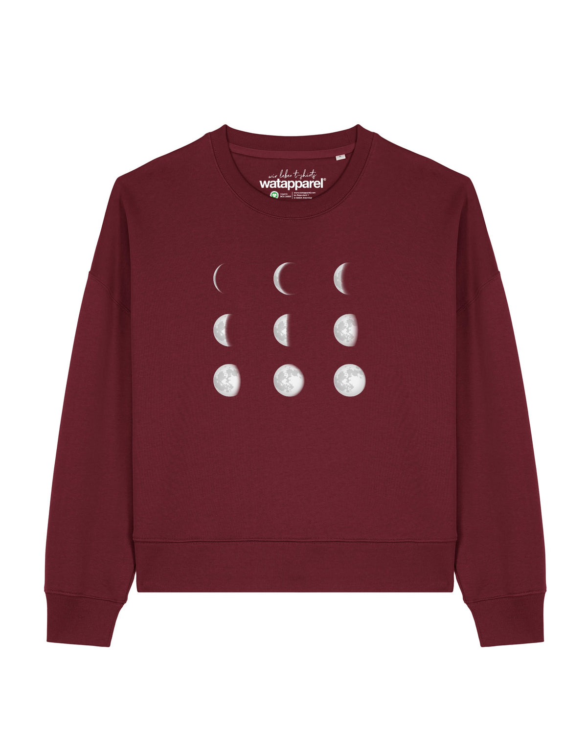 Moonphases | Sweatshirt Frauen-front;C244