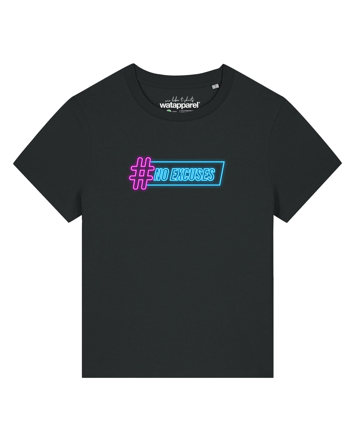 No Excuses | T-Shirt Frauen-front;C002