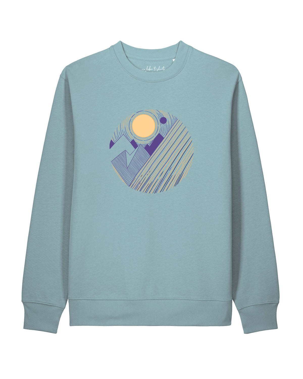 Geometric Landscape 3 | Sweatshirt Unisex-front;C173