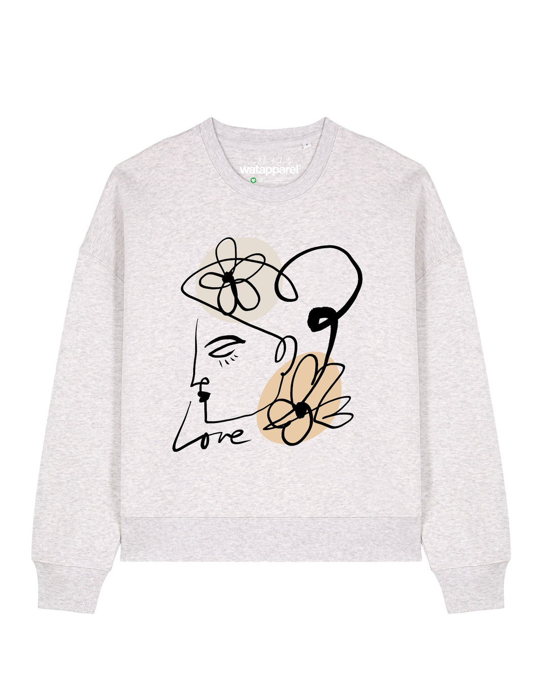 Self Love | Sweatshirt Frauen-front;C146