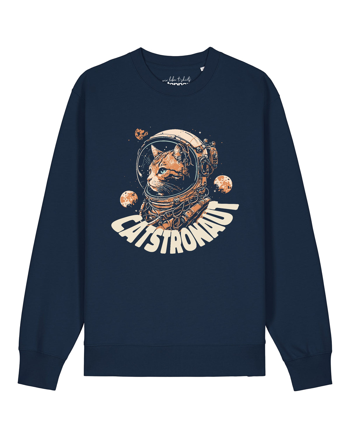 Catstronaut | Sweatshirt Unisex-front;C727